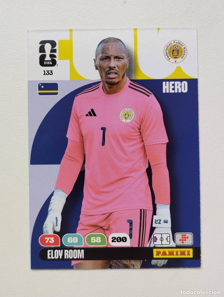 Cromos de f&uacute;tbol: CROMO CARD ADRENALYN MUNDIAL WORLD CUP 2026 ELOY ROOM 133 CURAZAO
