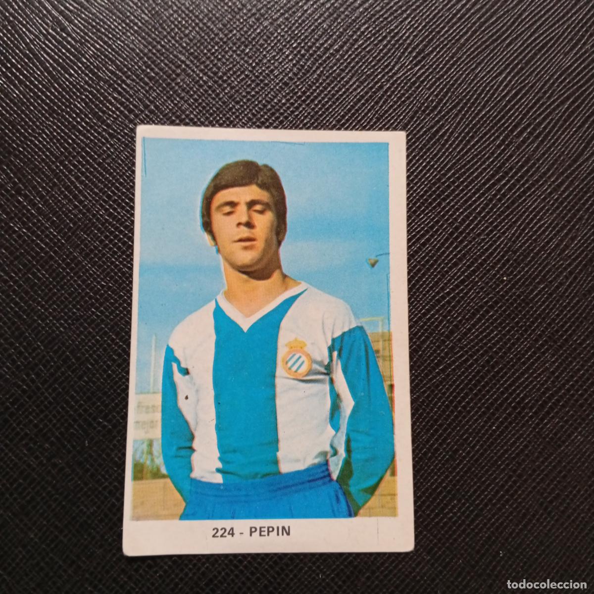 Cromos de f&uacute;tbol: 224 PEPIN ESPA&Ntilde;OL RUIZ ROMERO 1970 1971 CROMO FUTBOL 70 MEJICO 71 - SIN PEGAR - A143 PG523