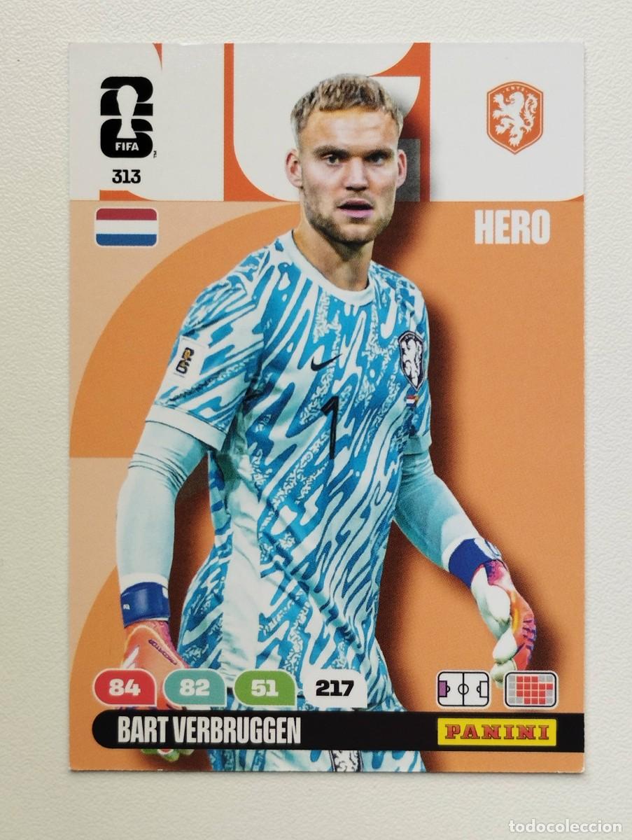 Cromos de f&uacute;tbol: CROMO CARD ADRENALYN MUNDIAL WORLD CUP 2026 BART VERBRUGGEN 313 PAISES BAJOS HOLANDA