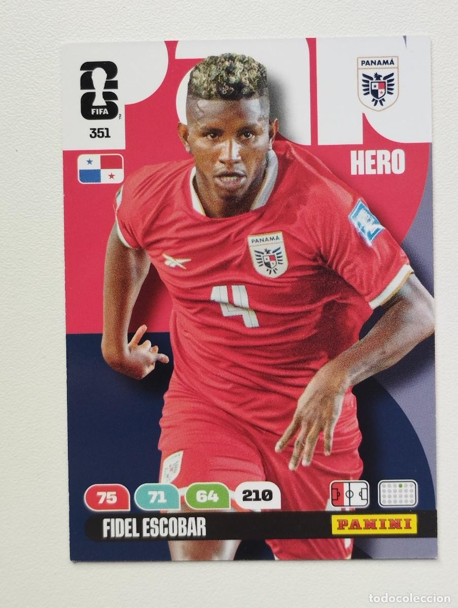 Cromos de f&uacute;tbol: CROMO CARD ADRENALYN MUNDIAL WORLD CUP 2026 FIDEL ESCOBAR 351 PANAMA