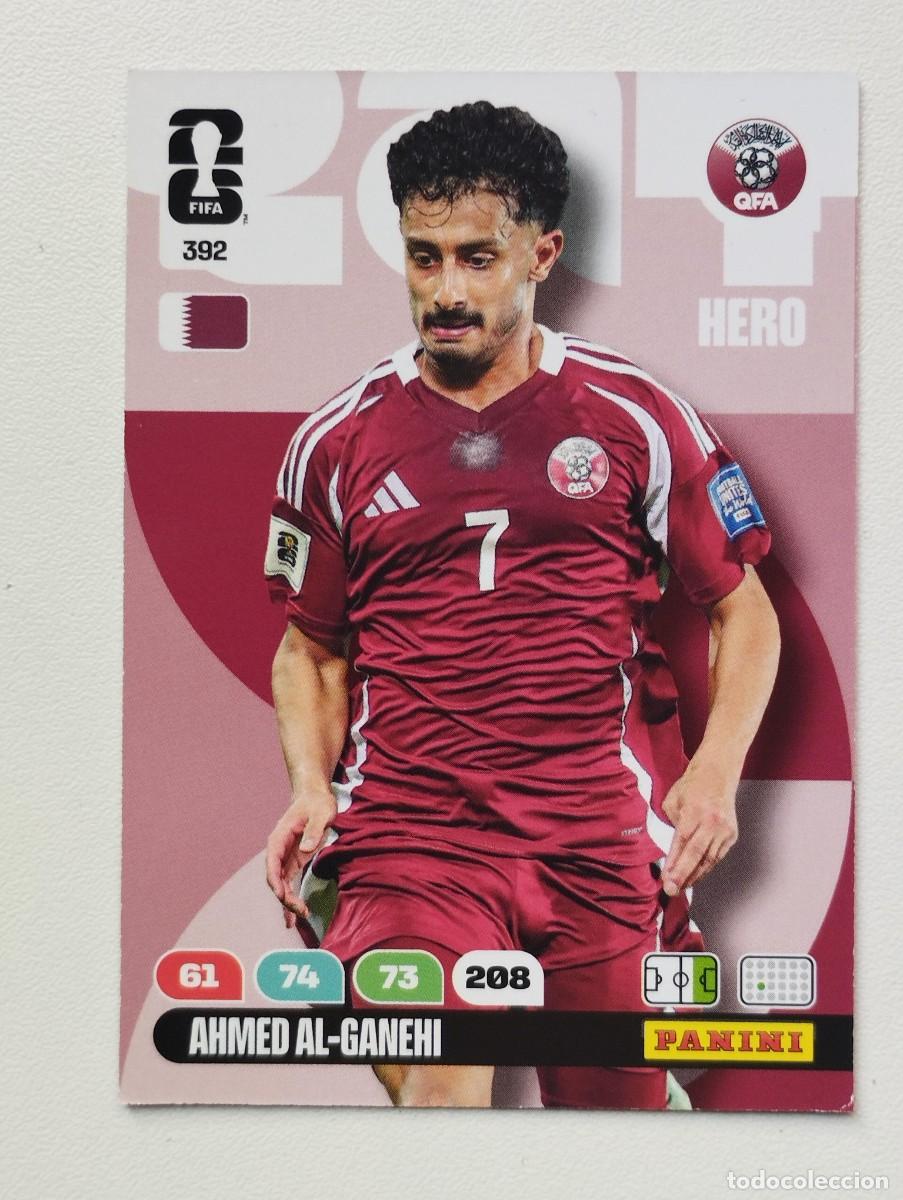 Cromos de f&uacute;tbol: CROMO CARD ADRENALYN MUNDIAL WORLD CUP 2026 AHMED AL-GANEHI 392 QATAR