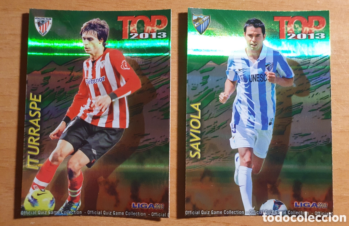 Cromos de f&uacute;tbol: Mundicromo 2012 2013 Top Verde Rayas Lote
