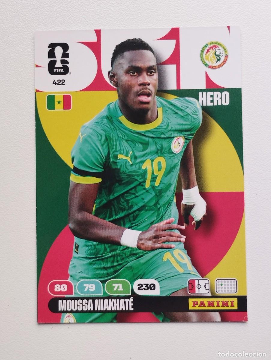 Cromos de f&uacute;tbol: CROMO CARD ADRENALYN MUNDIAL WORLD CUP 2026 MOUSSA NIAKHATE 422 SENEGAL