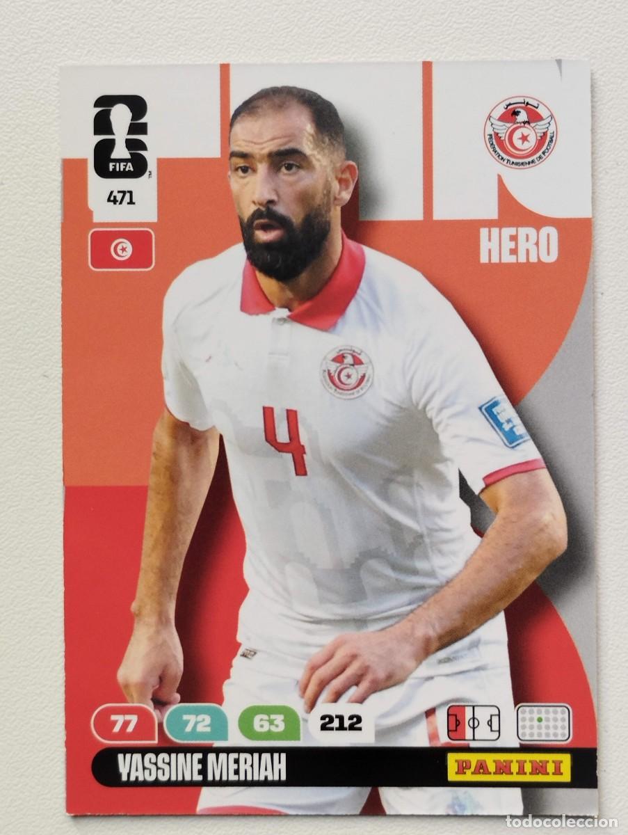Cromos de f&uacute;tbol: CROMO CARD ADRENALYN MUNDIAL WORLD CUP 2026 YASSINE MERIAH 471 TUNEZ