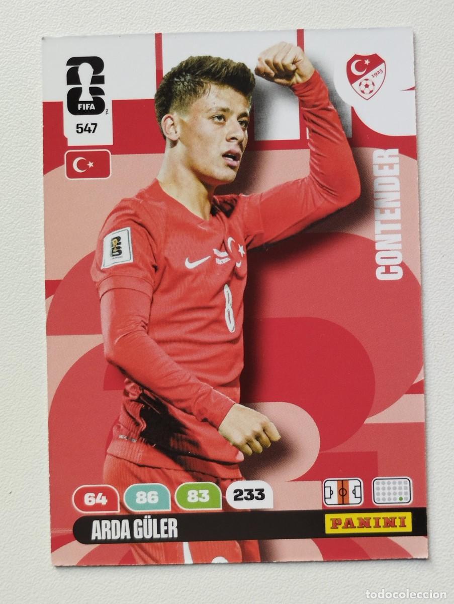 Cromos de f&uacute;tbol: CROMO CARD ADRENALYN MUNDIAL WORLD CUP 2026 ARDA GULER 547 TURQUIA