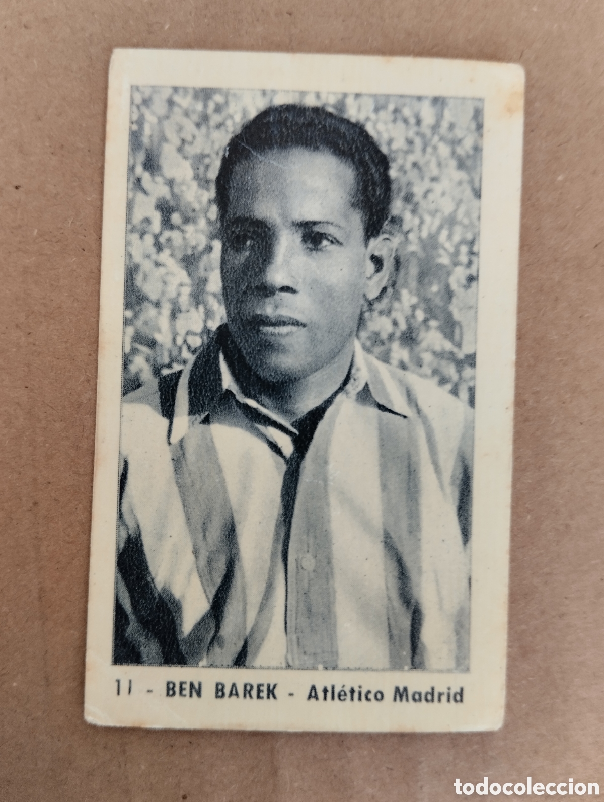 Fu&szlig;ball-Sticker: Atletico de Madrid - 11-Ben Barek - Editorial Ruiz Romero 1952-53