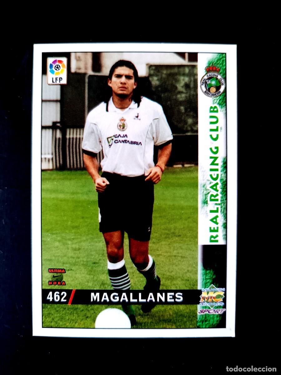 Figurine di Calcio: 462 MAGALLANES - &Uacute;LTIMA HORA II - ROOKIE EN ESPA&Ntilde;A CON EL RACING DE SANTANDER - MUNDICROMO 98/99