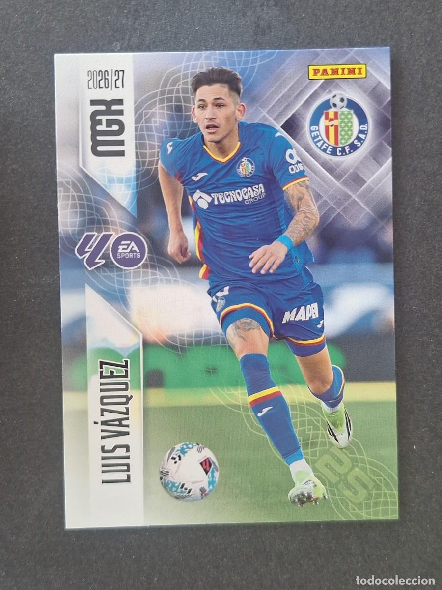 Figurine di Calcio: L1 LUIS VAZQUEZ GETAFE C. F. 196 PANINI MEGACRACKS 2026 2027 26 27