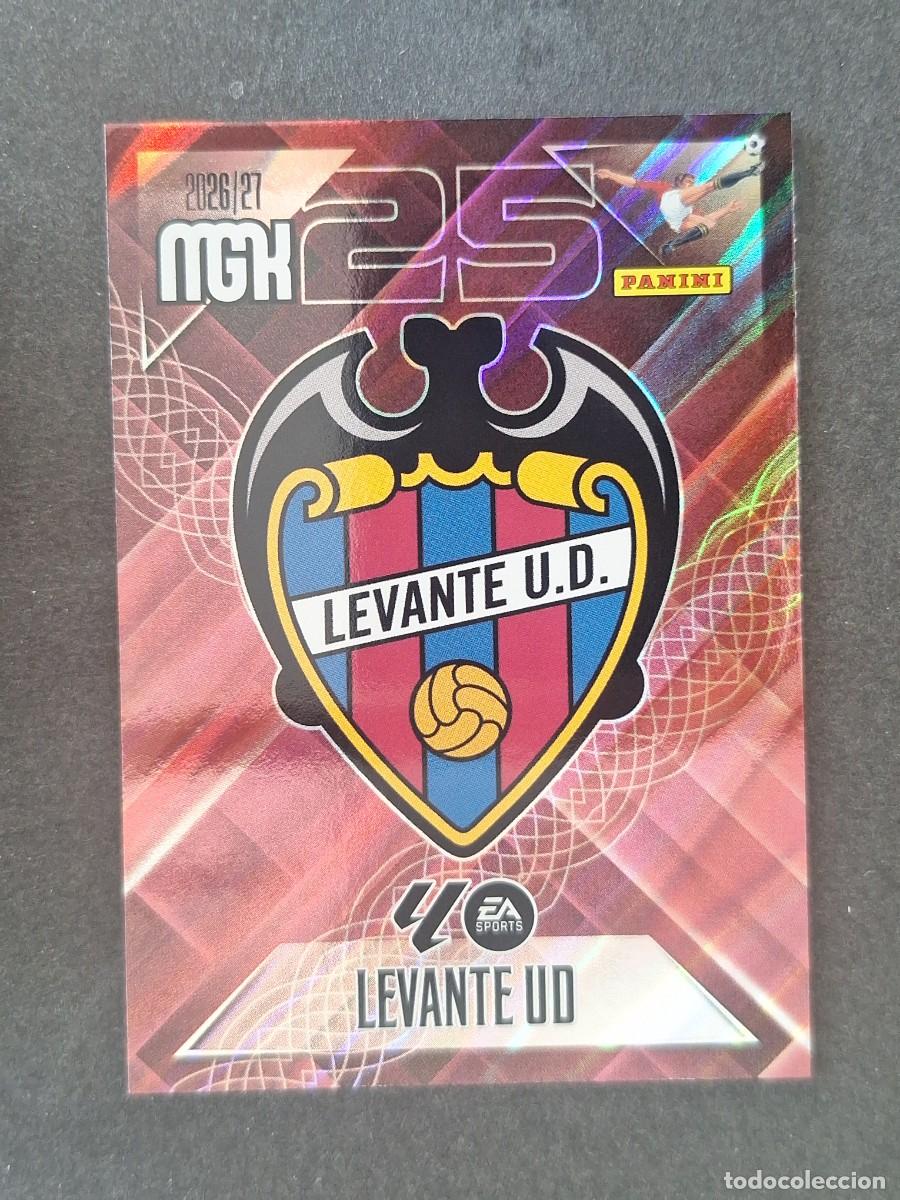 Cromos de Futebol: L1 ESCUDO LEVANTE U. D. 199 PANINI MEGACRACKS 2026 2027 26 27