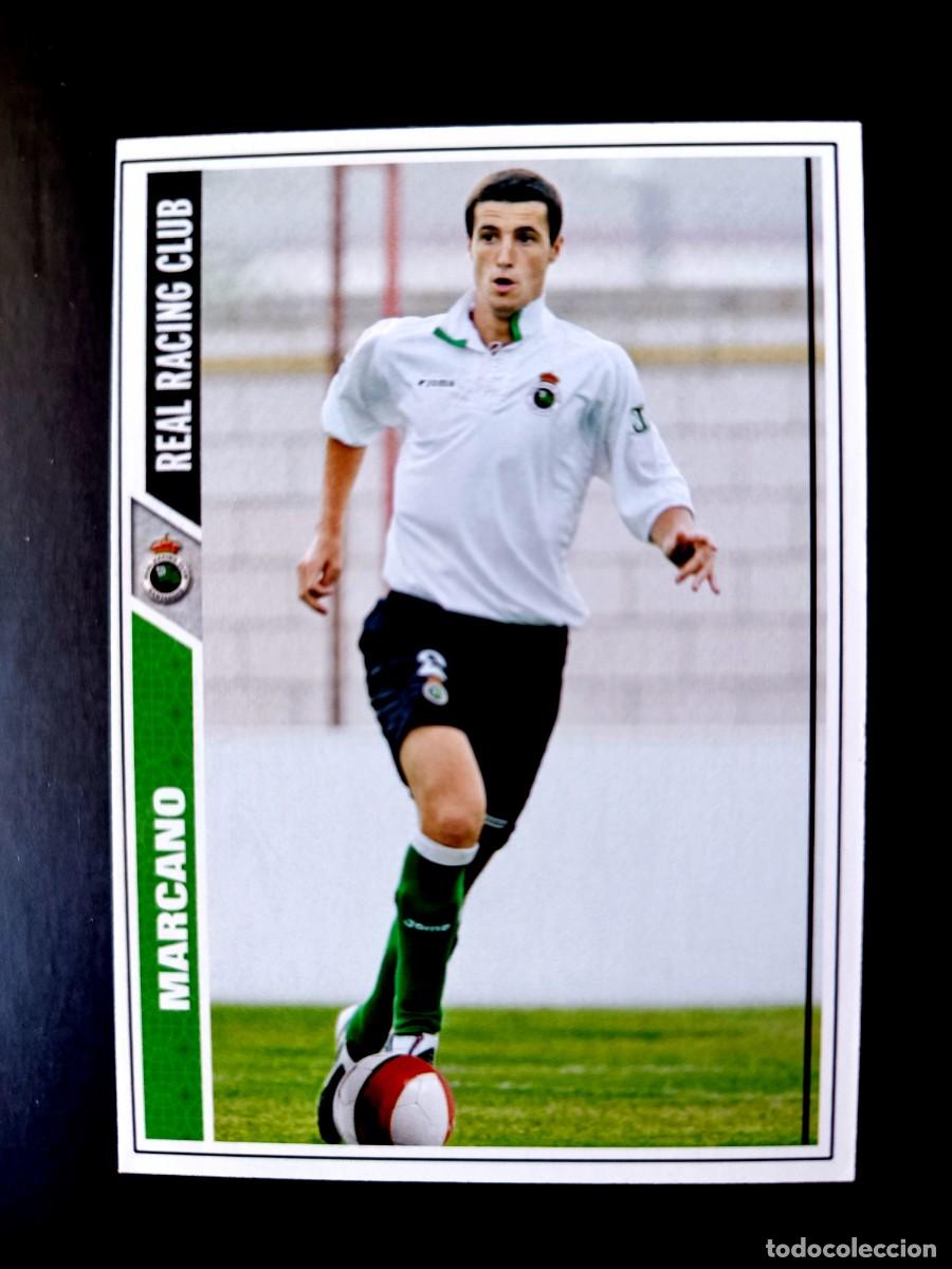 Cromos de f&uacute;tbol: 633 MARCANO (&Uacute;LTIMA HORA II) - RACING DE SANTANDER - MUNDICROMO 2008