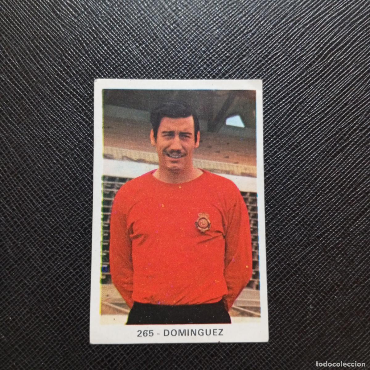 Cromos de f&uacute;tbol: 265 DOMINGUEZ MALLORCA RUIZ ROMERO 1970 1971 CROMO FUTBOL 70 MEJICO 71 - SIN PEGAR - A112 PG100