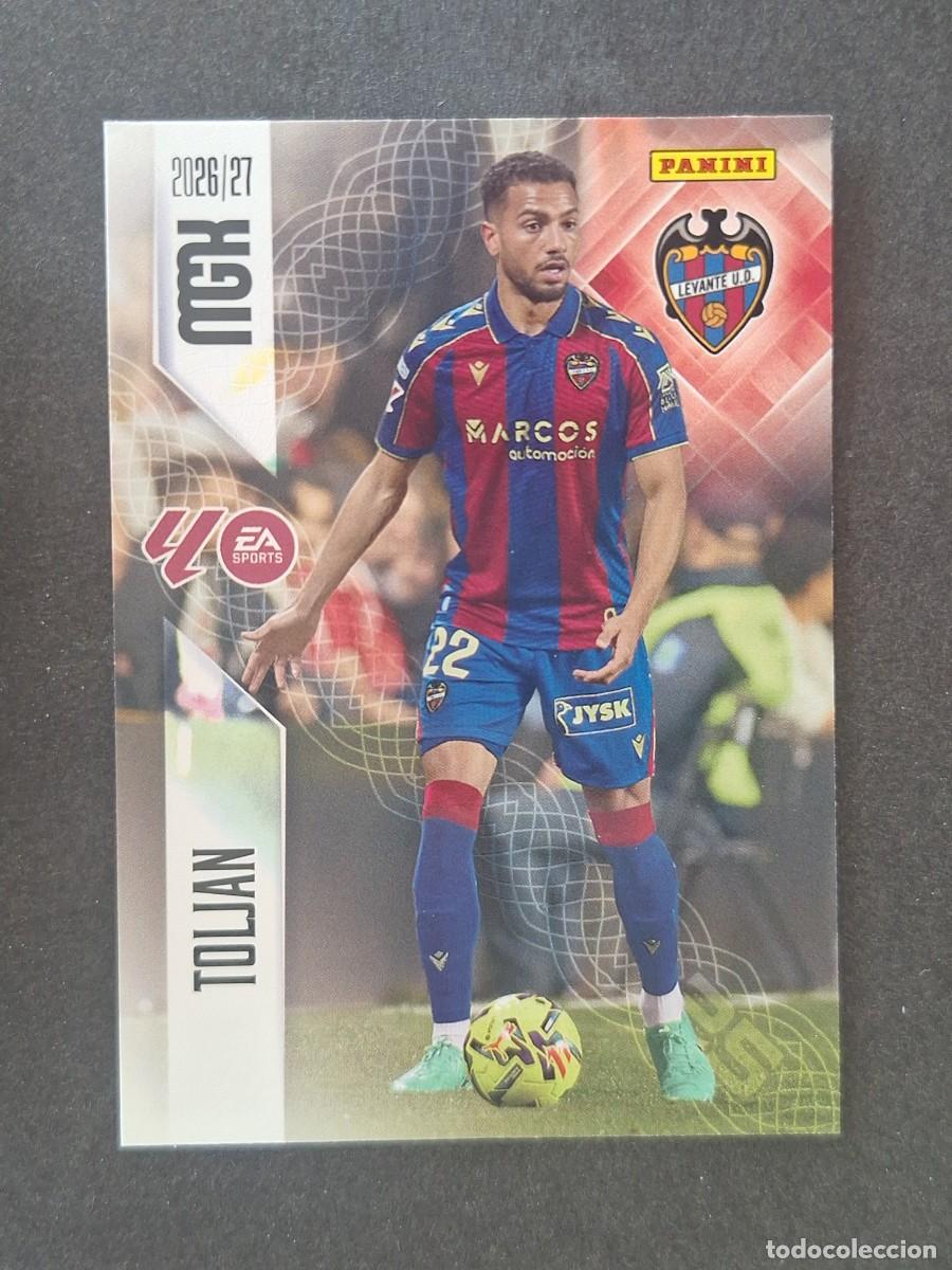 Cromos de f&uacute;tbol: L1 TOLJAN LEVANTE U. D. 202 PANINI MEGACRACKS 2026 2027 26 27