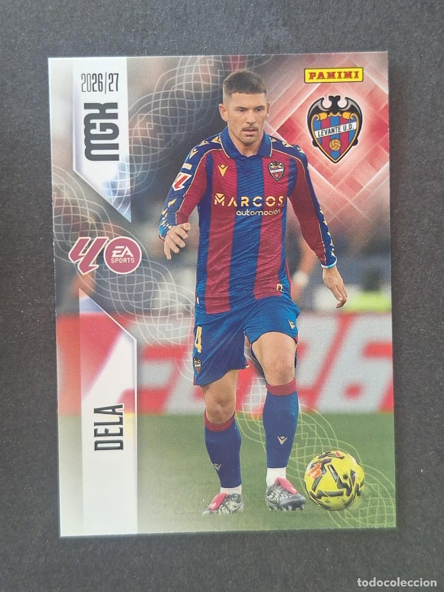 Cromos de f&uacute;tbol: L1 DELA LEVANTE U. D. 203 PANINI MEGACRACKS 2026 2027 26 27