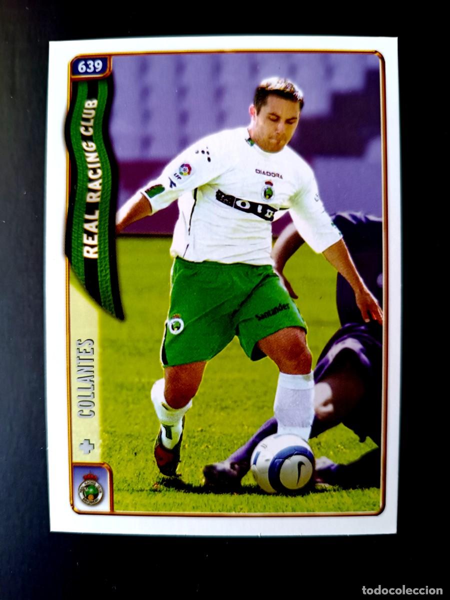 Cromos de Futebol: 639 COLLANTES (&Uacute;LTIMA HORA I) - RACING DE SANTANDER - MUNDICROMO 2005