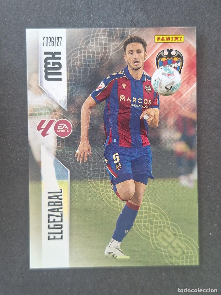 Cromos de Futebol: L1 ELGEZABAL LEVANTE U. D. 204 PANINI MEGACRACKS 2026 2027 26 27