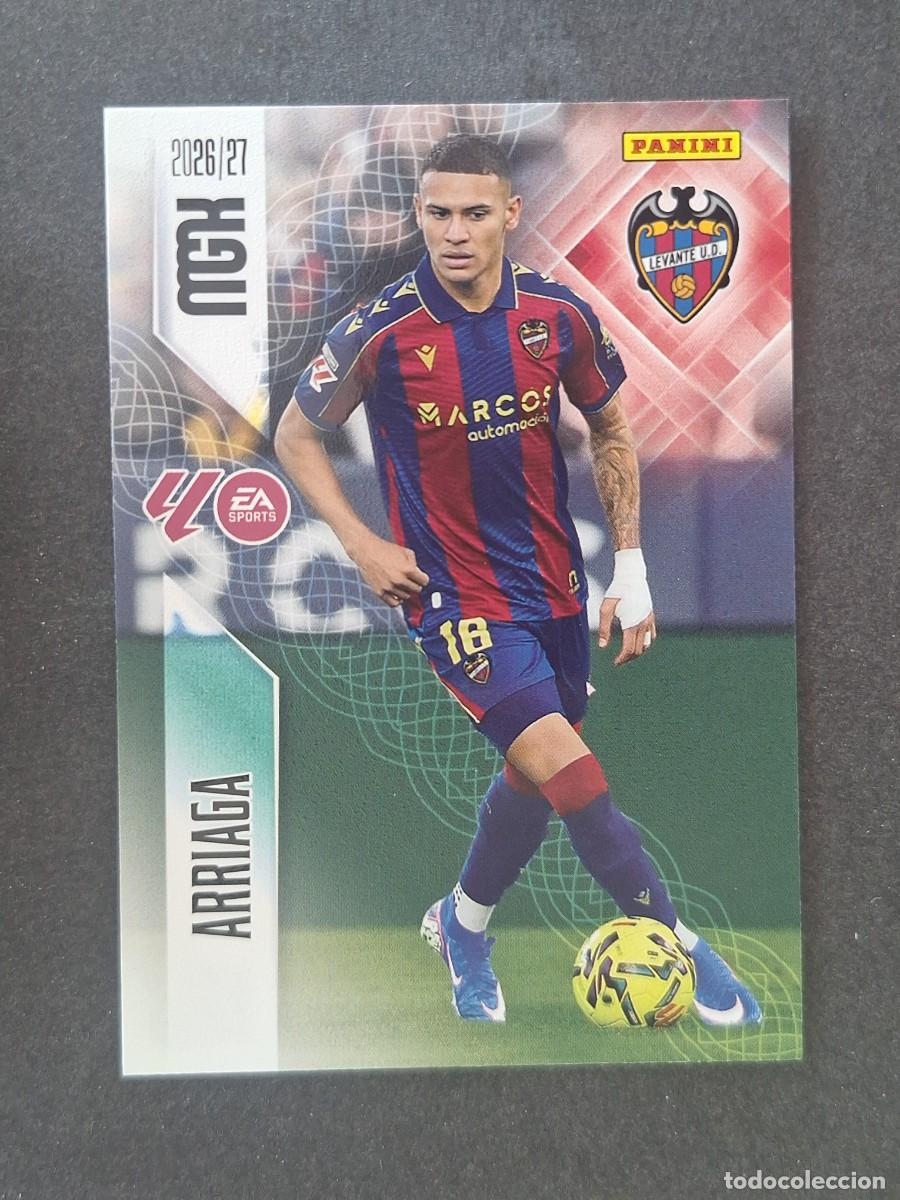 Cromos de f&uacute;tbol: L1 ARRIAGA LEVANTE U. D. 208 PANINI MEGACRACKS 2026 2027 26 27