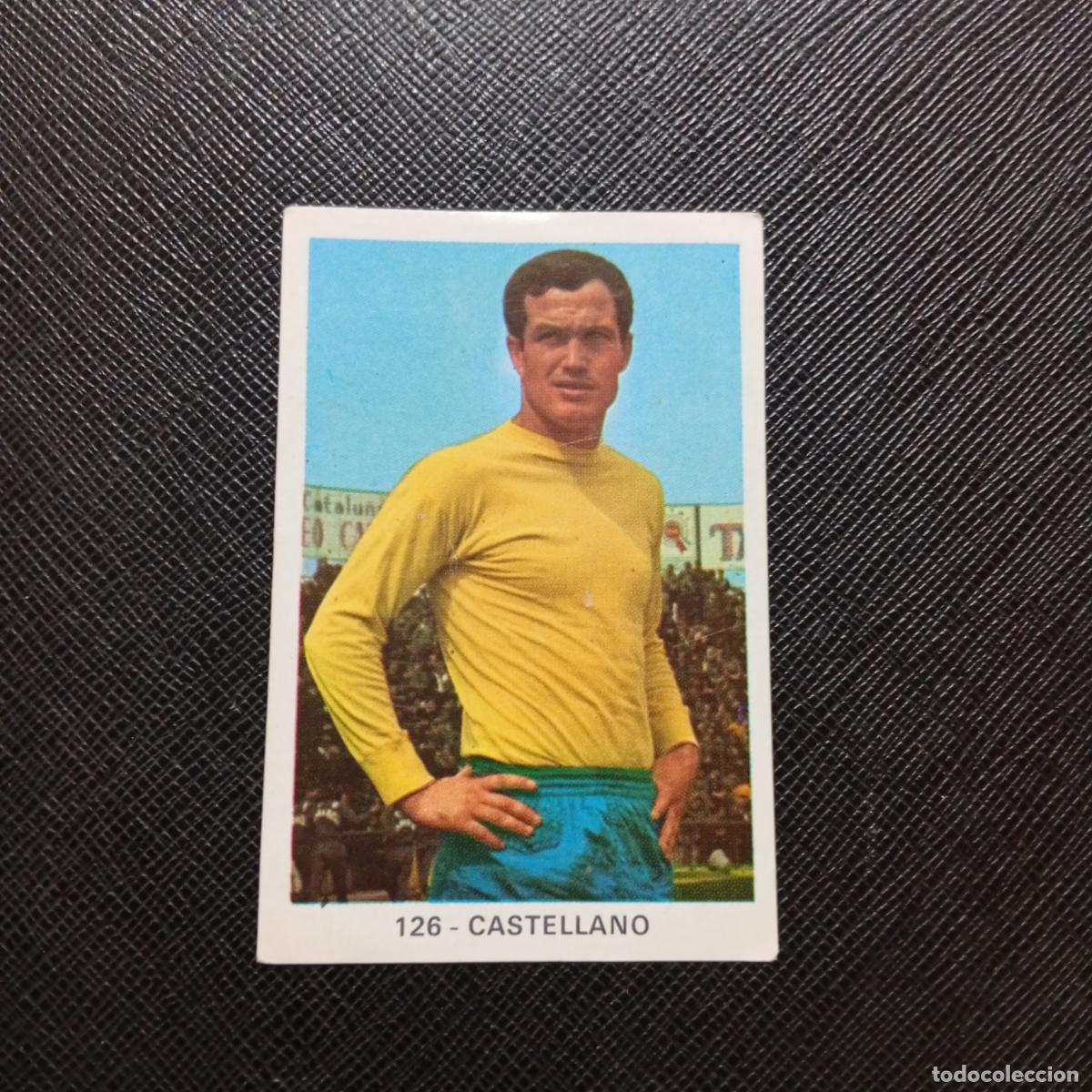 Cromos de f&uacute;tbol: 126 CASTELLANO LAS PALMAS RUIZ ROMERO 1970 1971 CROMO FUTBOL 70 MEJICO 71 - SIN PEGAR - A112 PG136