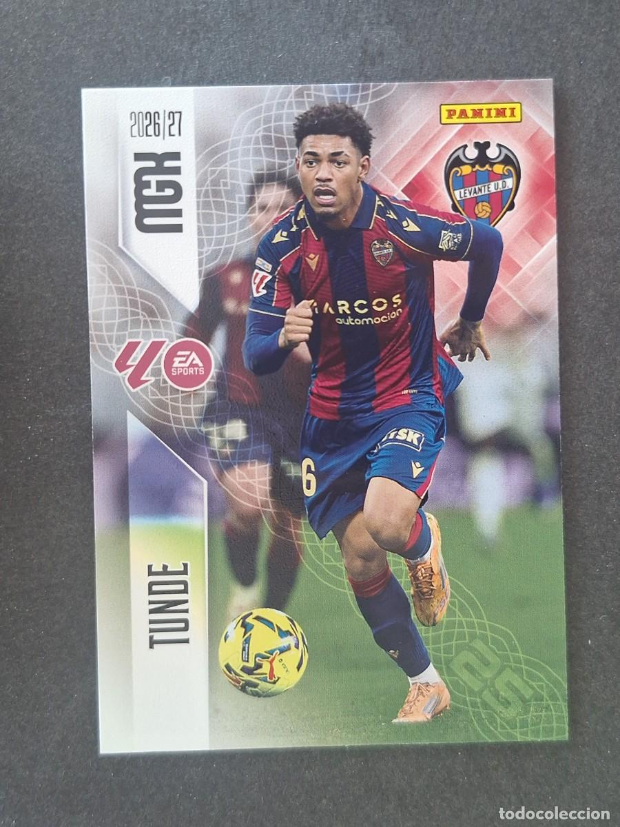 Cromos de f&uacute;tbol: L1 TUNDE LEVANTE U. D. 212 PANINI MEGACRACKS 2026 2027 26 27