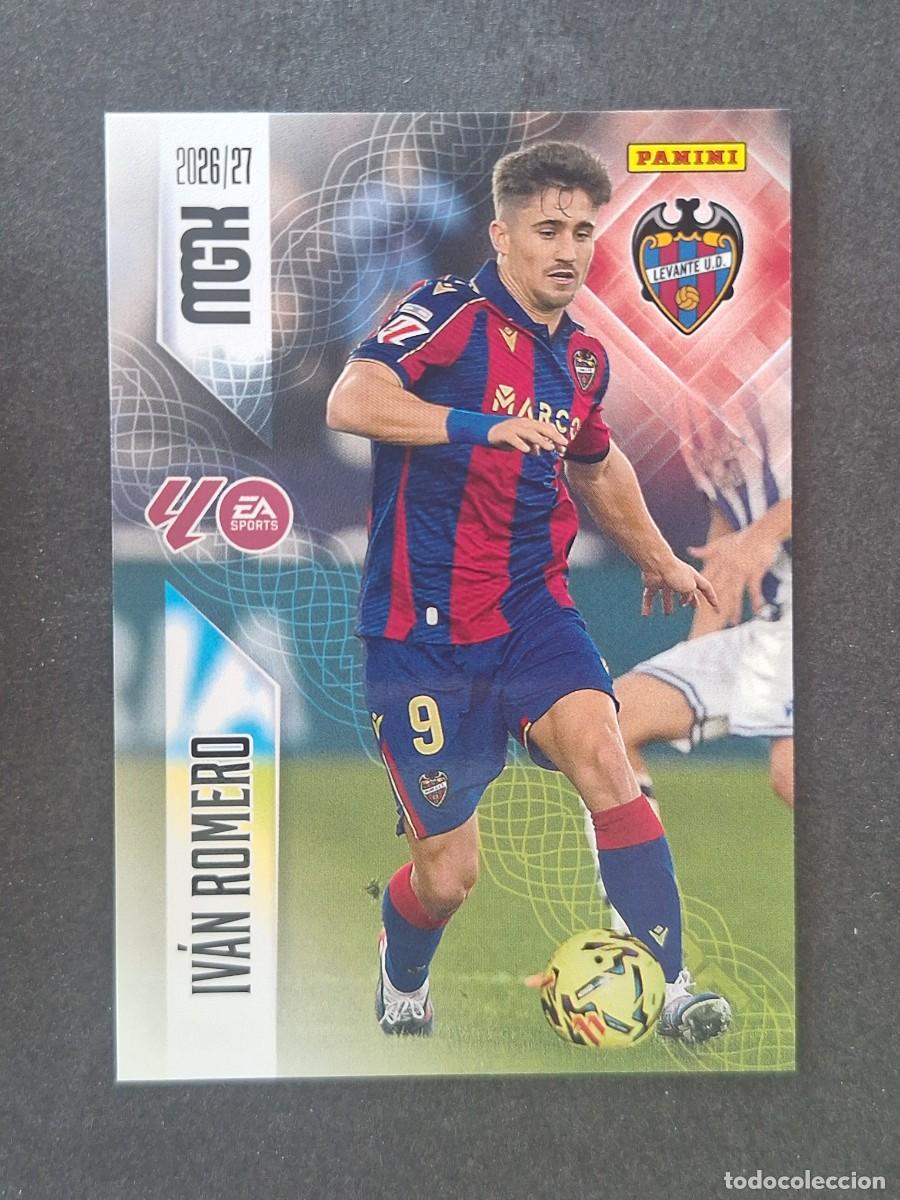 Cromos de f&uacute;tbol: L1 IVAN ROMERO LEVANTE U. D. 214 PANINI MEGACRACKS 2026 2027 26 27