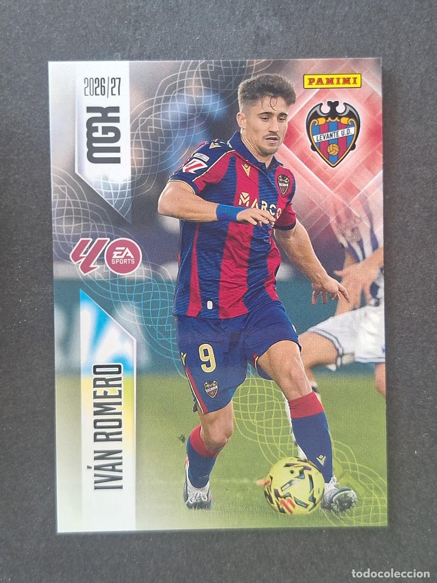 Cromos de f&uacute;tbol: L1 IVAN ROMERO LEVANTE U. D. 214 PANINI MEGACRACKS 2026 2027 26 27