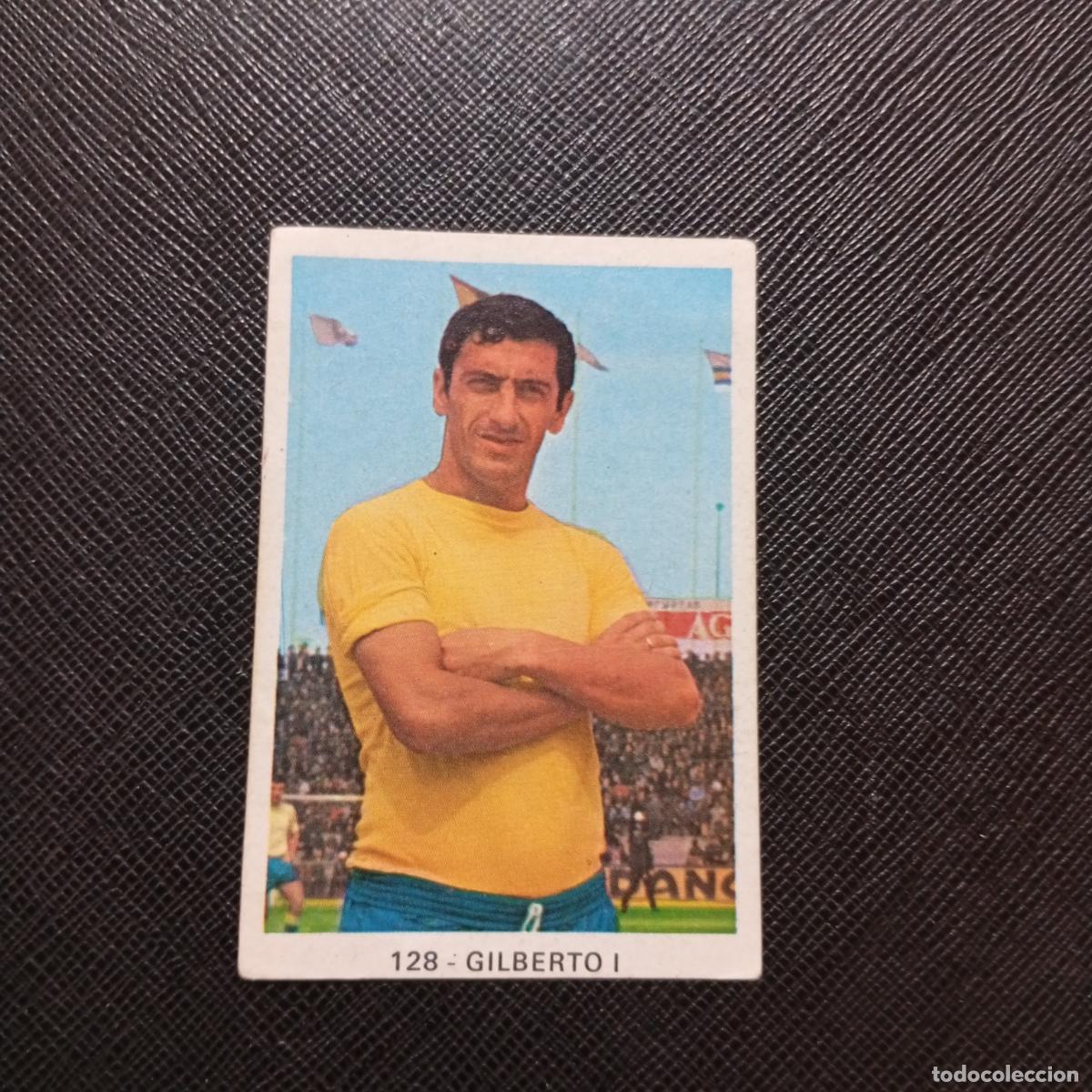 Cromos de f&uacute;tbol: 128 GILBERTO I LAS PALMAS RUIZ ROMERO 1970 1971 CROMO FUTBOL 70 MEJICO 71 - SIN PEGAR - A112 PG190
