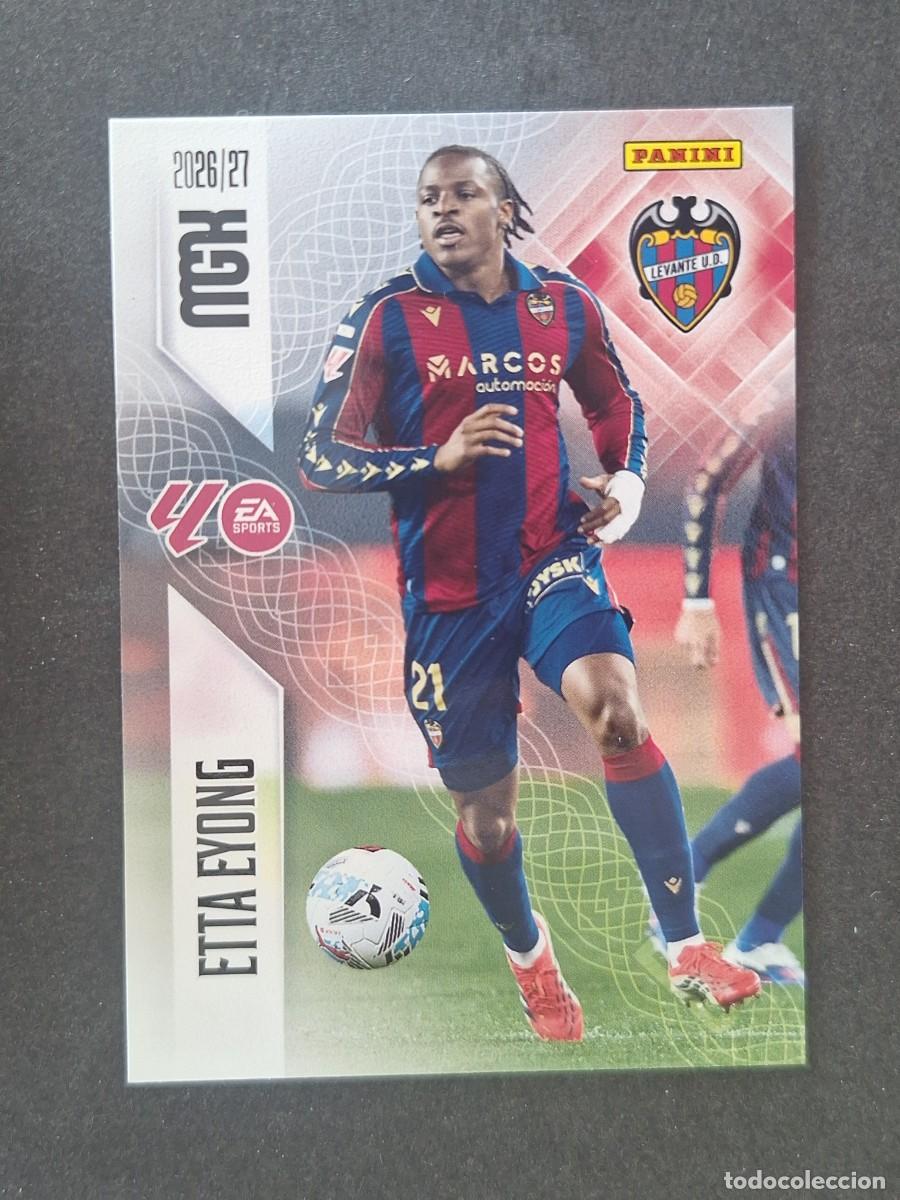Cromos de f&uacute;tbol: L1 ETTA EYONG LEVANTE U. D. 216 PANINI MEGACRACKS 2026 2027 26 27