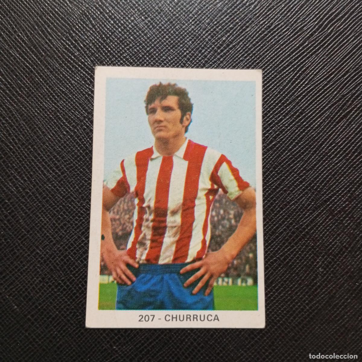 Cromos de f&uacute;tbol: 207 CRURRUCA SPORTING GIJON RUIZ ROMERO 1970 1971 CROMO FUTBOL 70 MEJICO 71 - SIN PEGAR - A112 PG235