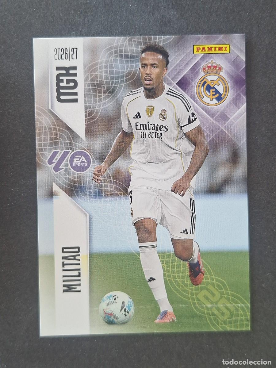 Cromos de f&uacute;tbol: L1 MILITAO REAL MADRID 221 PANINI MEGACRACKS 2026 2027 26 27