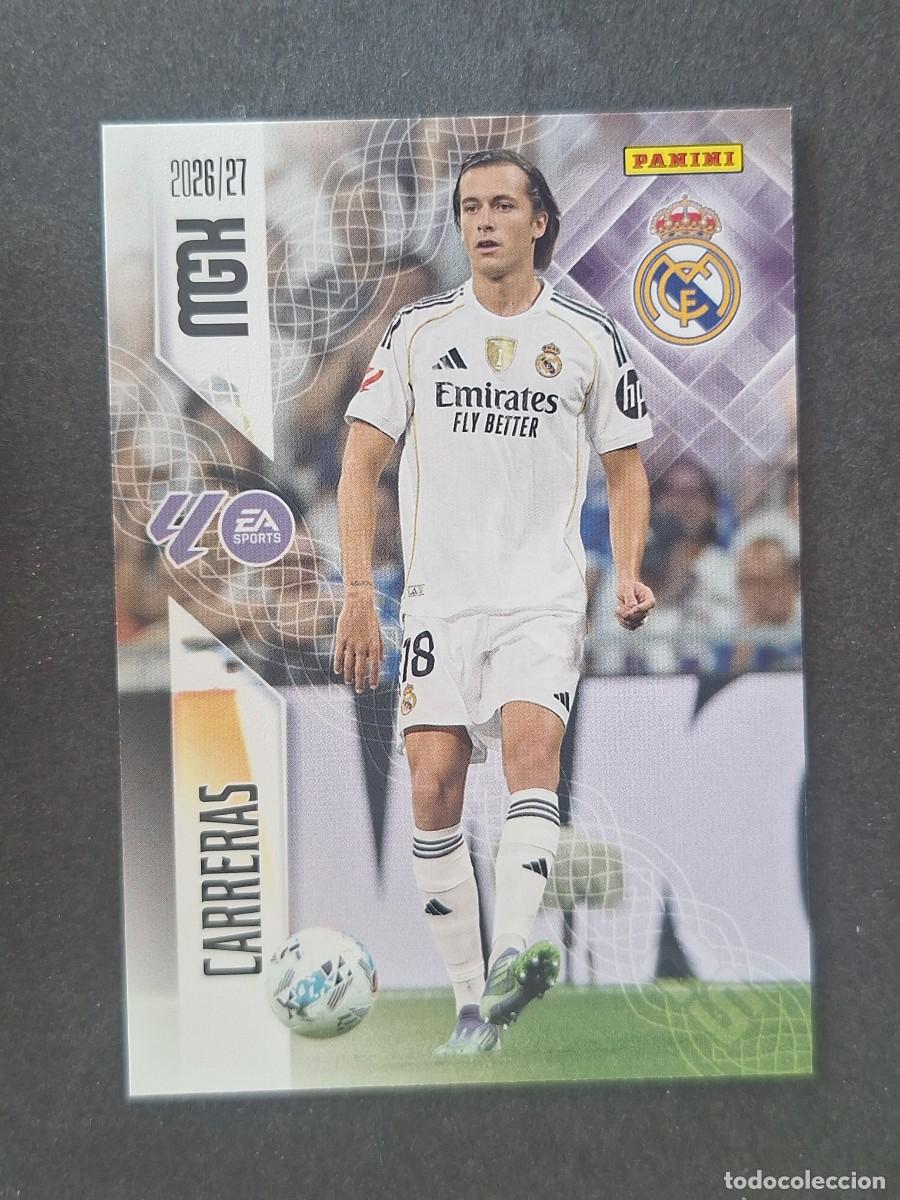 Cromos de f&uacute;tbol: L1 CARRERAS REAL MADRID 224 PANINI MEGACRACKS 2026 2027 26 27