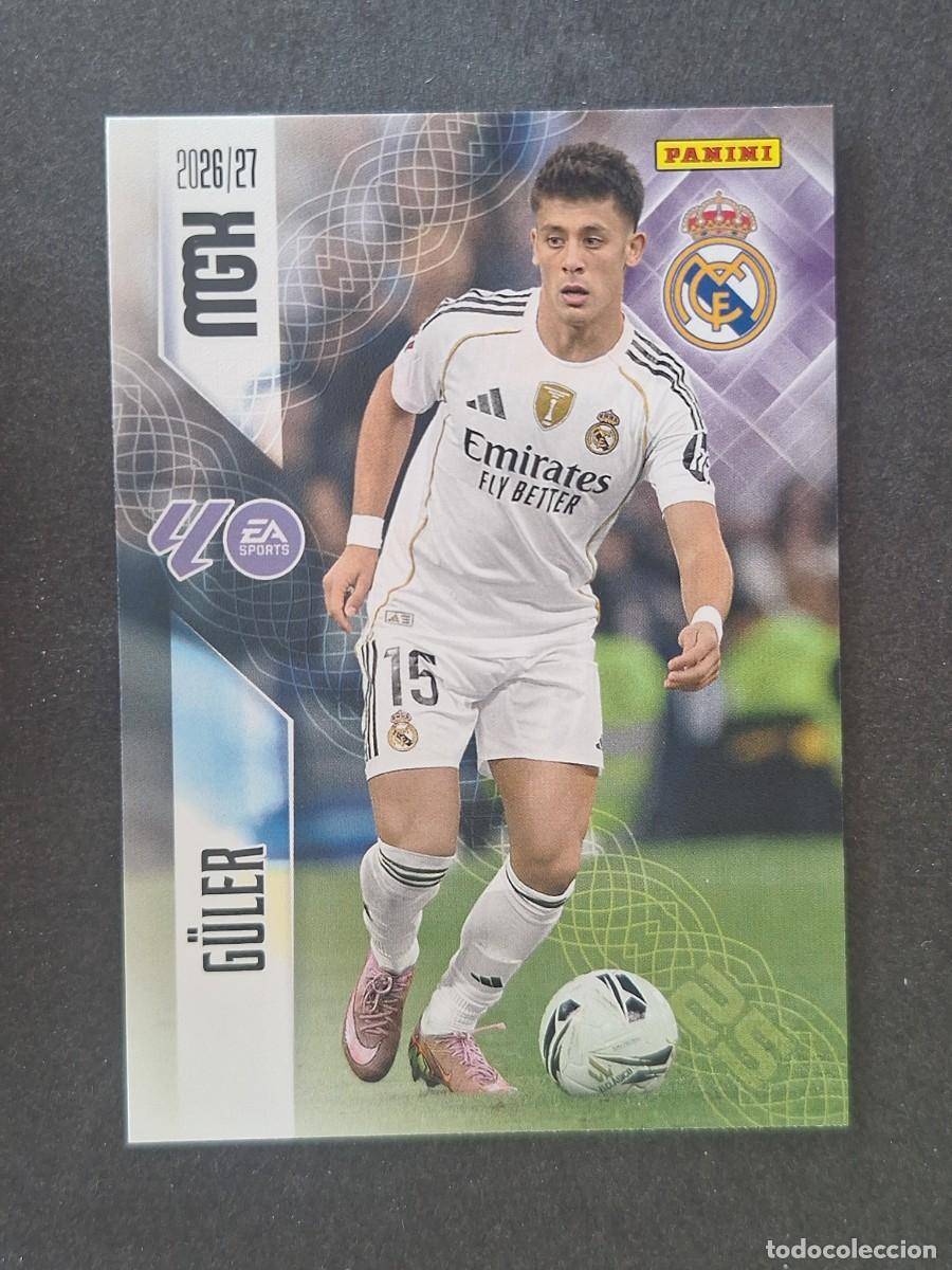 Cromos de f&uacute;tbol: L1 G&Uuml;LER REAL MADRID 229 PANINI MEGACRACKS 2026 2027 26 27