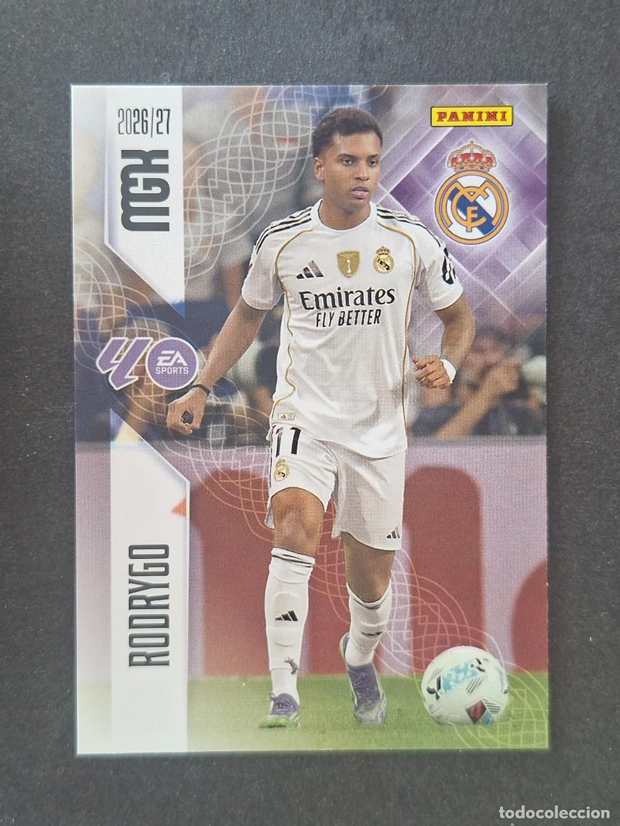 Cromos de f&uacute;tbol: L1 RODRYGO REAL MADRID 231 PANINI MEGACRACKS 2026 2027 26 27