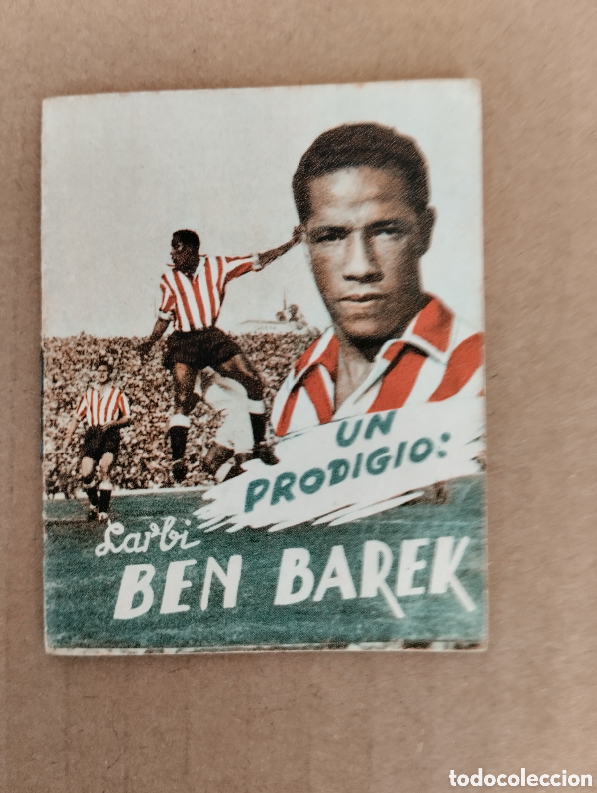 Cartes &agrave; collectionner de Football: LARBI BEN BAREK - Editorial Deportiva Fher 1953 N&uacute;m. 6 - Mini-Libro de 18 p&aacute;ginas con ilustraciones
