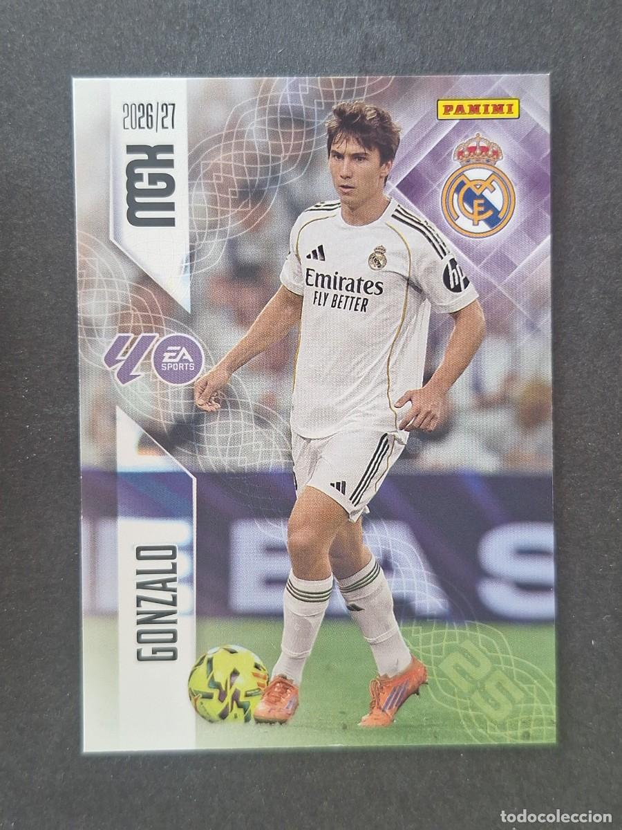 Cromos de f&uacute;tbol: L1 GONZALO REAL MADRID 233 PANINI MEGACRACKS 2026 2027 26 27