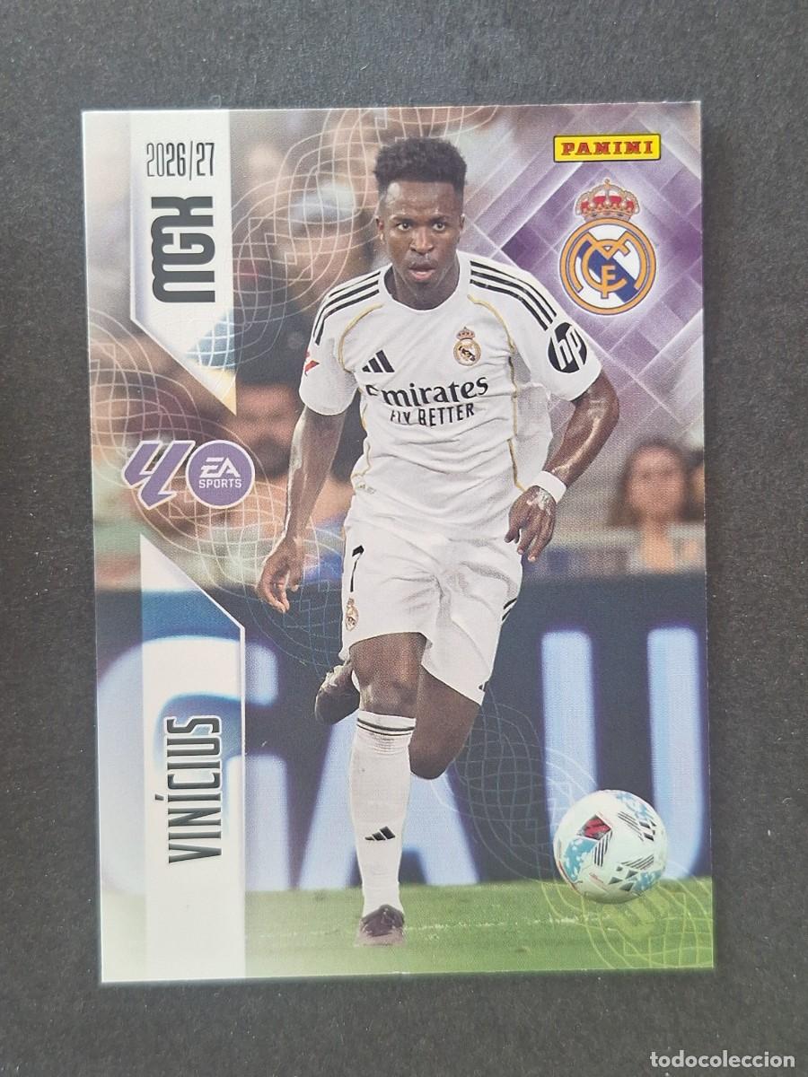 Cromos de f&uacute;tbol: L1 VINICIUS REAL MADRID 234 PANINI MEGACRACKS 2026 2027 26 27