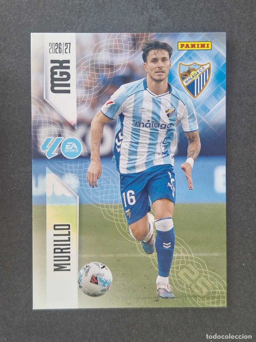 Cromos de f&uacute;tbol: L1 MURILLO MALAGA C. F. 239 PANINI MEGACRACKS 2026 2027 26 27