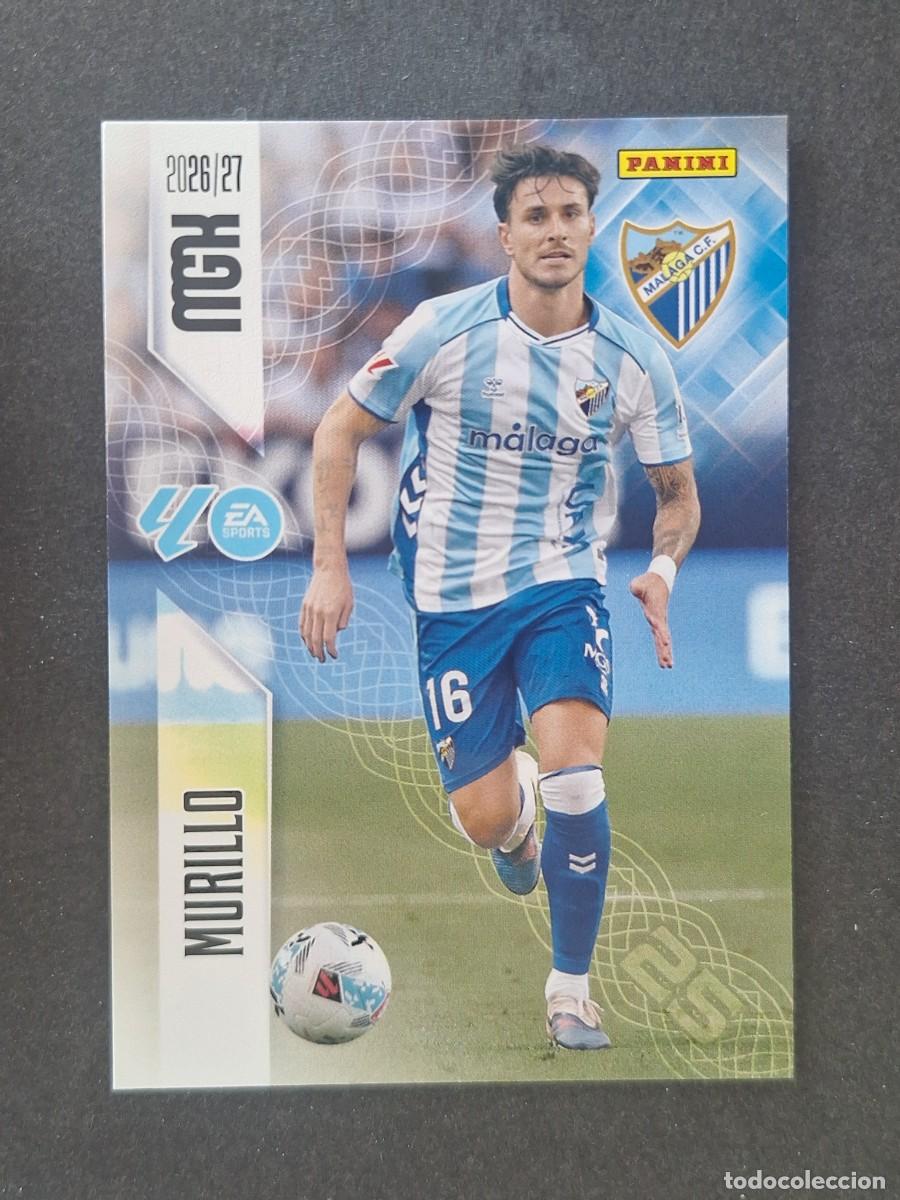 Cromos de f&uacute;tbol: L1 MURILLO MALAGA C. F. 239 PANINI MEGACRACKS 2026 2027 26 27