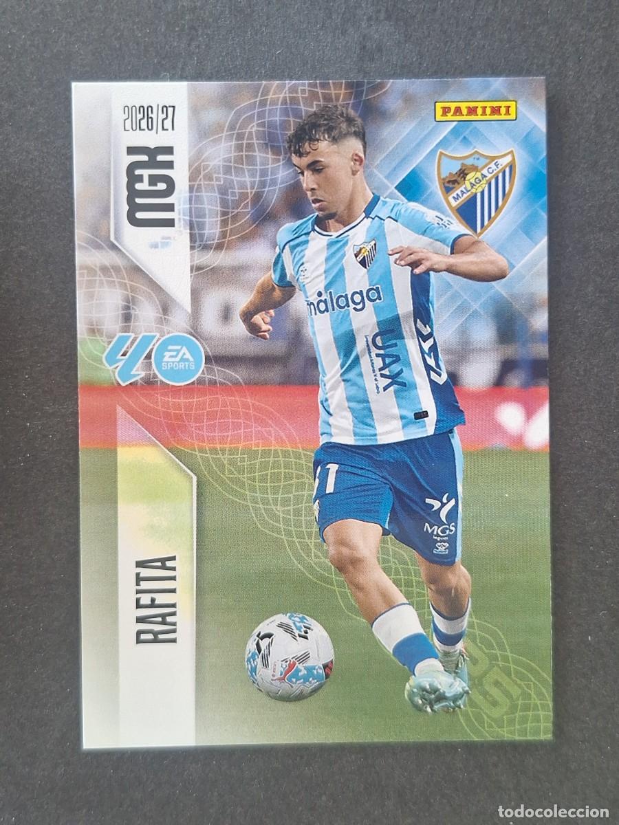 Cromos de f&uacute;tbol: L1 RAFITA MALAGA C. F. 242 PANINI MEGACRACKS 2026 2027 26 27