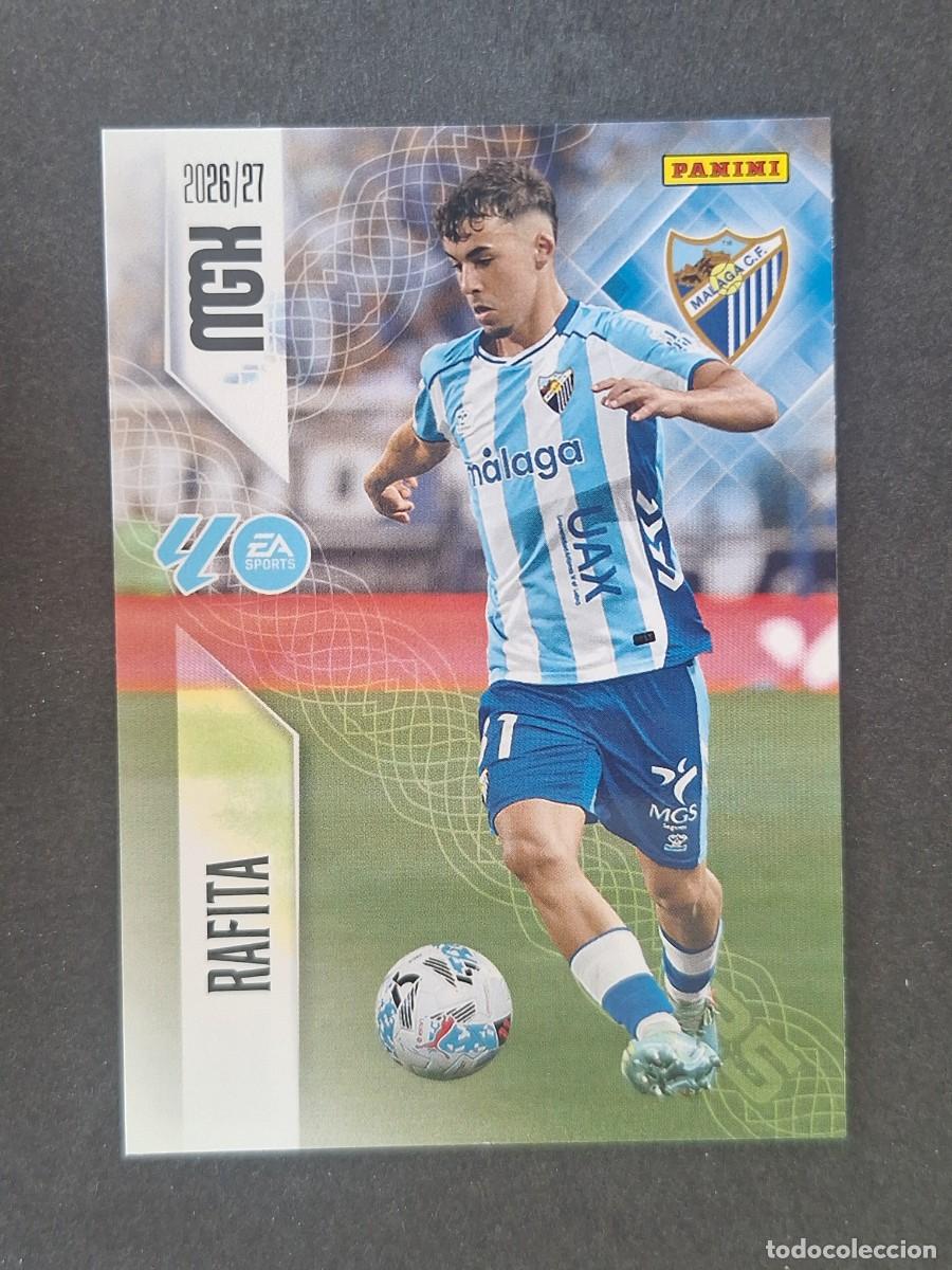Cromos de f&uacute;tbol: L1 RAFITA MALAGA C. F. 242 PANINI MEGACRACKS 2026 2027 26 27