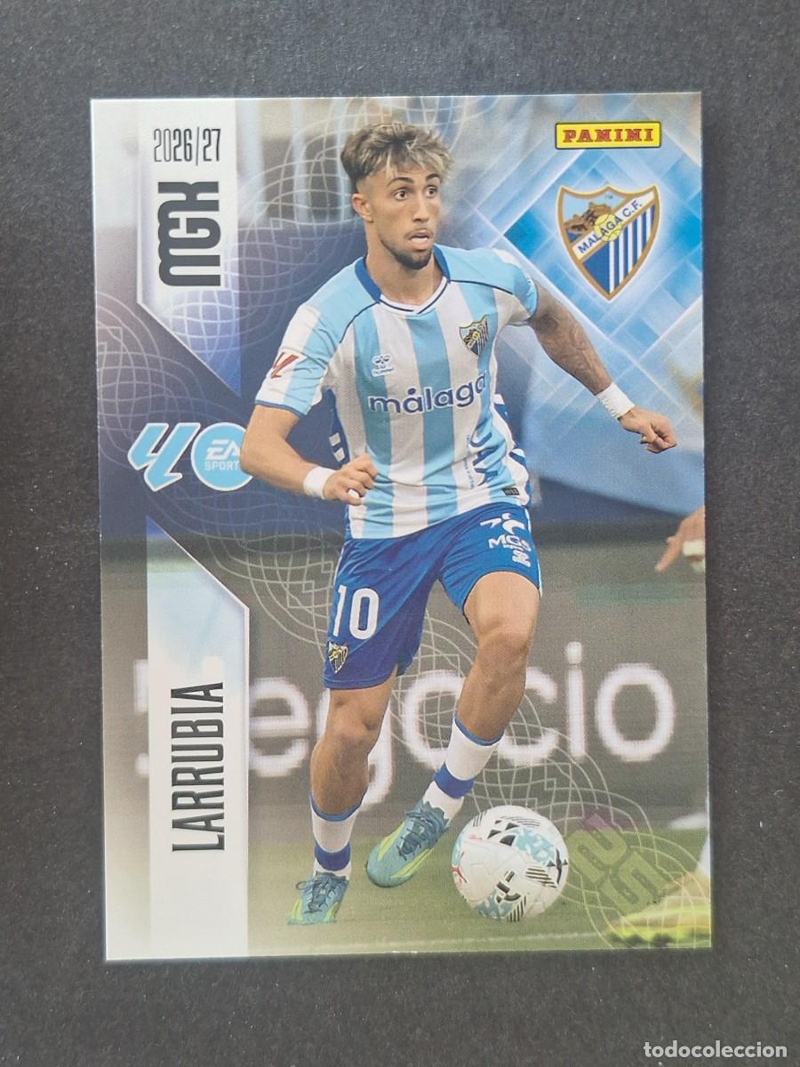 Cromos de f&uacute;tbol: L1 LARRUBIA MALAGA C. F. 248 PANINI MEGACRACKS 2026 2027 26 27