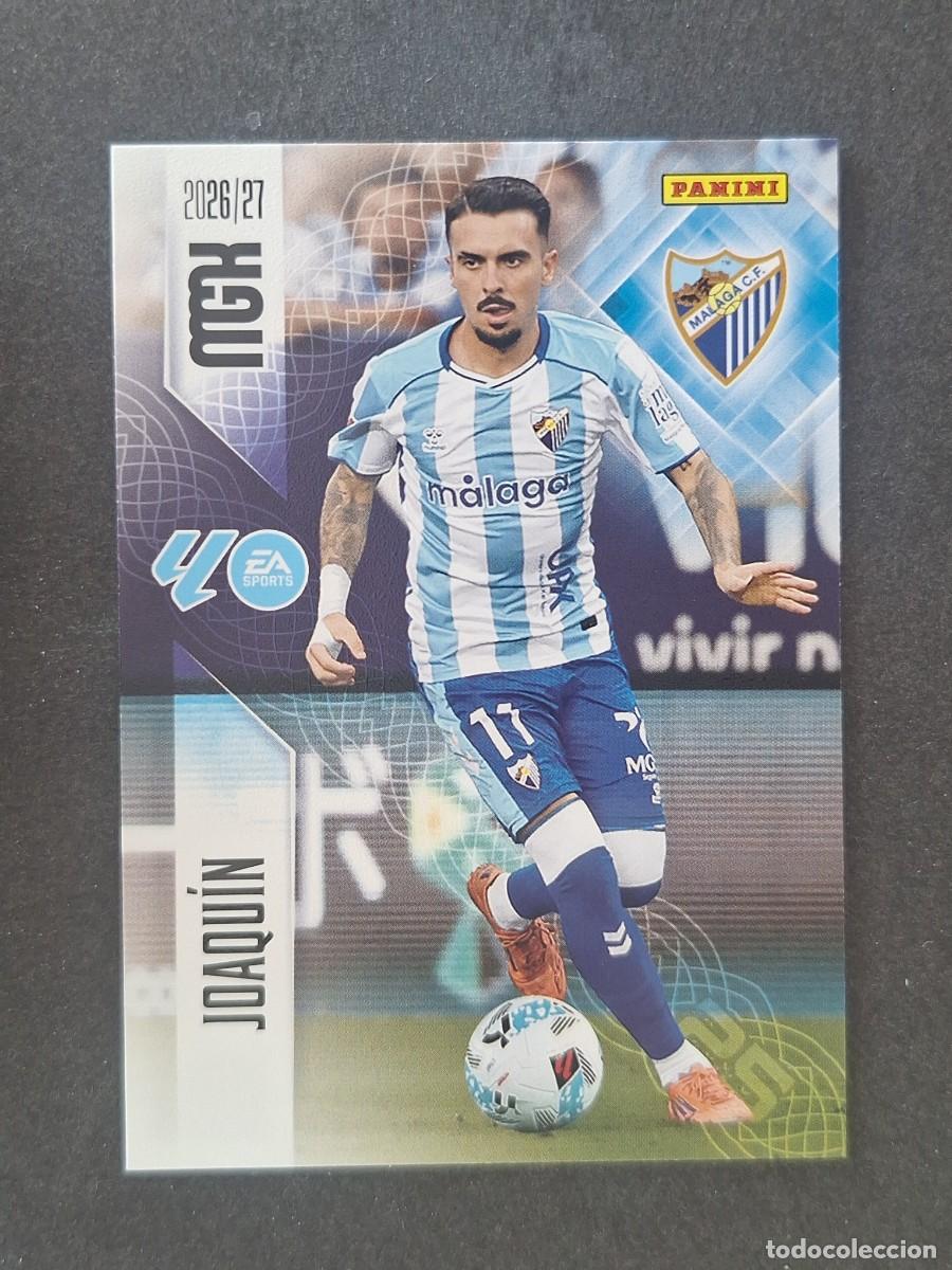 Cromos de f&uacute;tbol: L1 JOAQUIN MALAGA C. F. 251 PANINI MEGACRACKS 2026 2027 26 27