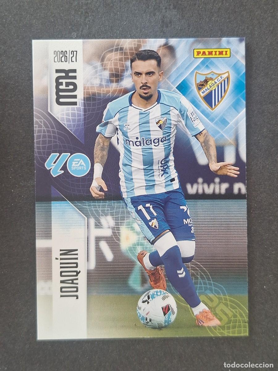 Cromos de f&uacute;tbol: L1 JOAQUIN MALAGA C. F. 251 PANINI MEGACRACKS 2026 2027 26 27