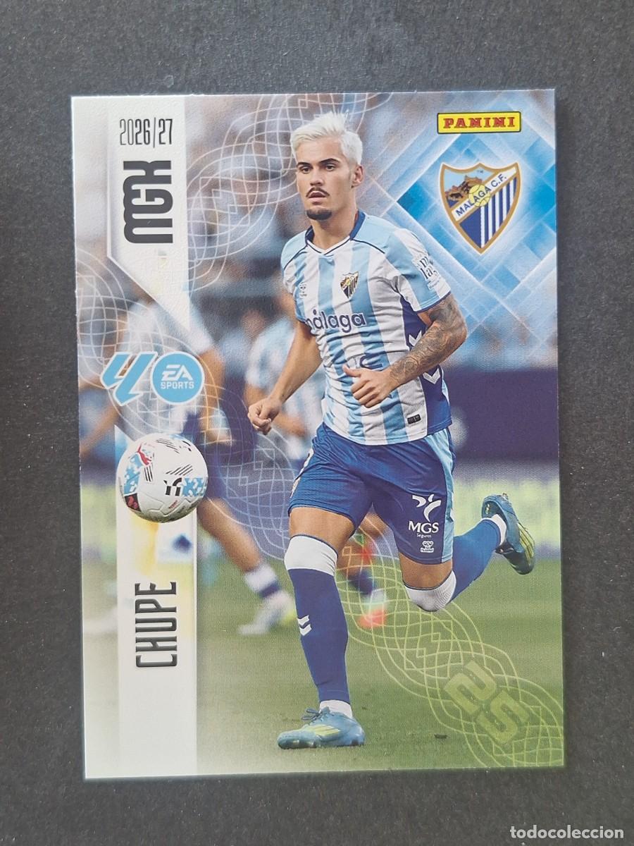Cromos de f&uacute;tbol: L1 CHUPE MALAGA C. F. 252 PANINI MEGACRACKS 2026 2027 26 27
