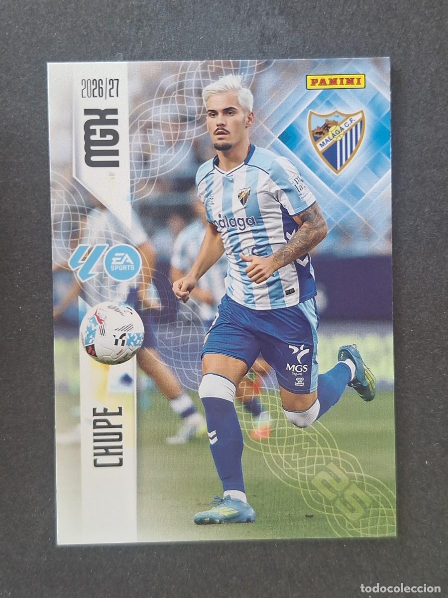Cromos de f&uacute;tbol: L1 CHUPE MALAGA C. F. 252 PANINI MEGACRACKS 2026 2027 26 27
