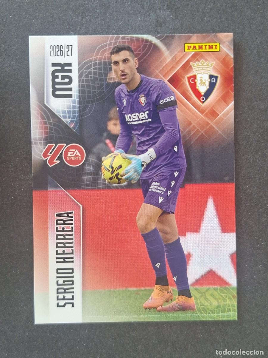 Cromos de f&uacute;tbol: L1 SERGIO HERRERA C. A. OSASUNA 254 PANINI MEGACRACKS 2026 2027 26 27