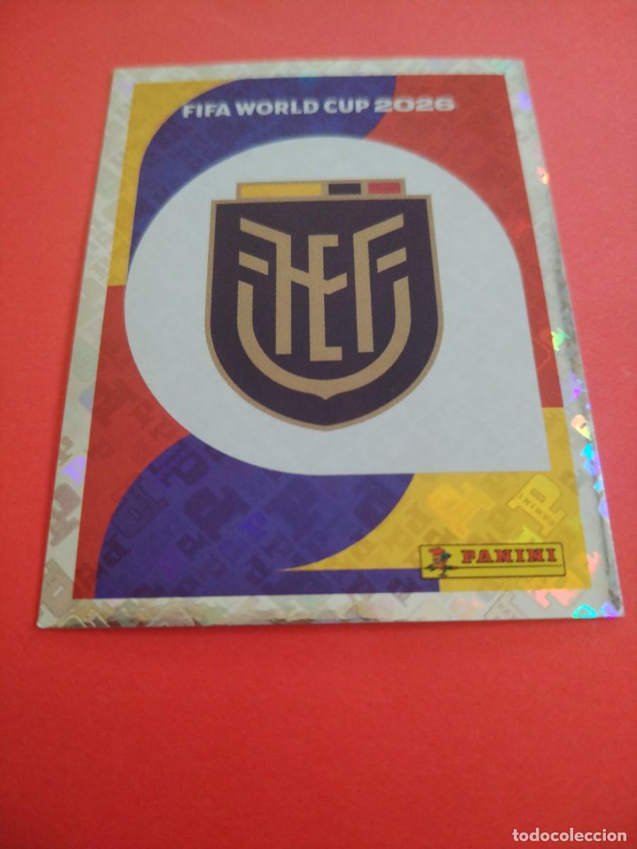 Cromos de f&uacute;tbol: CROMO MUNDIAL 2026 - ECUADOR ECU 1