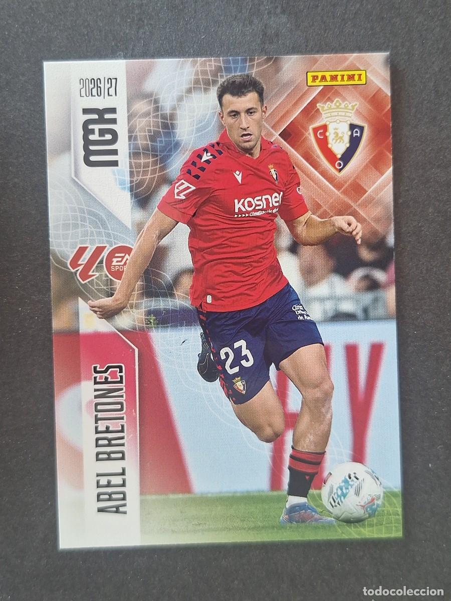 Cromos de f&uacute;tbol: L1 ABEL BRETONES C. A. OSASUNA 260 PANINI MEGACRACKS 2026 2027 26 27