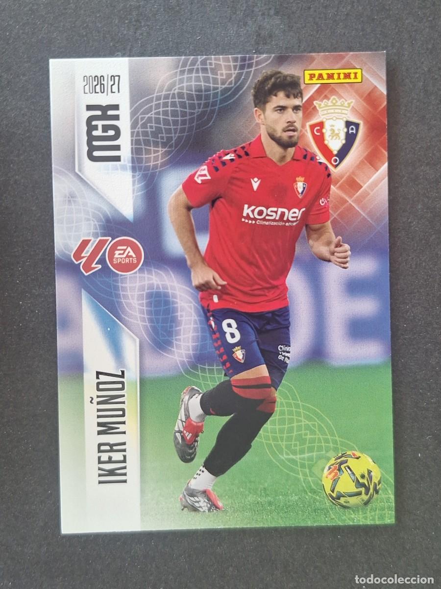 Cromos de f&uacute;tbol: L1 IKER MU&Ntilde;OZ C. A. OSASUNA 261 PANINI MEGACRACKS 2026 2027 26 27