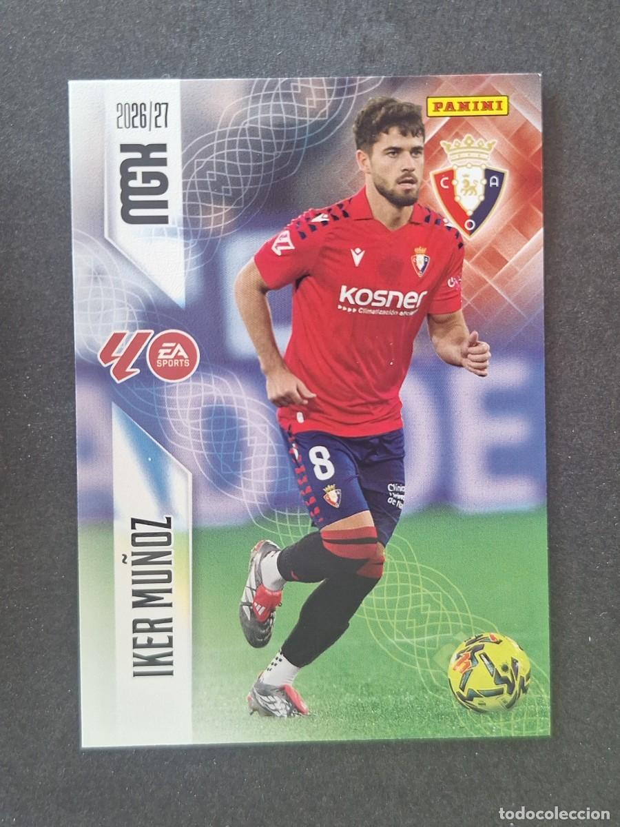 Cromos de f&uacute;tbol: L1 IKER MU&Ntilde;OZ C. A. OSASUNA 261 PANINI MEGACRACKS 2026 2027 26 27