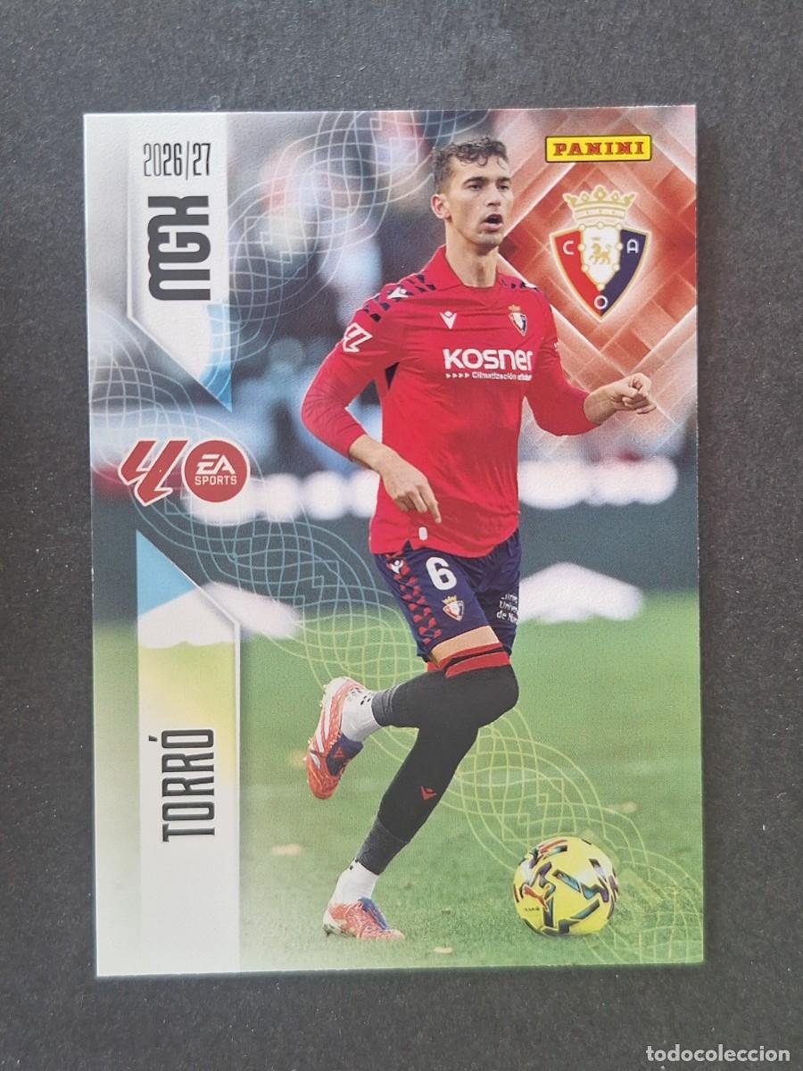 Cromos de f&uacute;tbol: L1 TORRO C. A. OSASUNA 262 PANINI MEGACRACKS 2026 2027 26 27