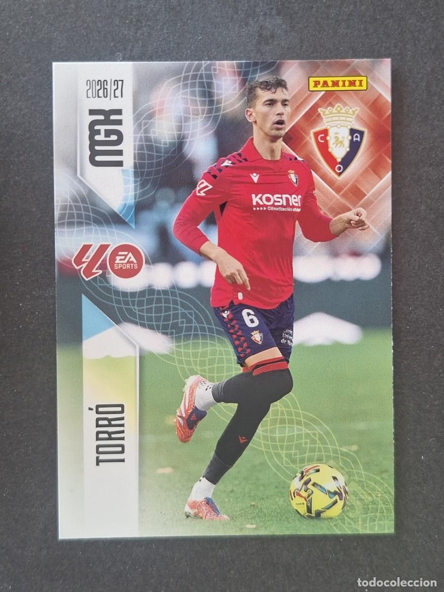 Cromos de f&uacute;tbol: L1 TORRO C. A. OSASUNA 262 PANINI MEGACRACKS 2026 2027 26 27